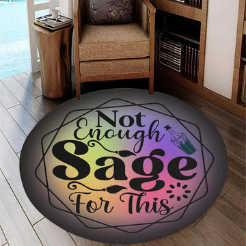 Witch Spell Round Rug Witchy Rug-MoonChildWorld