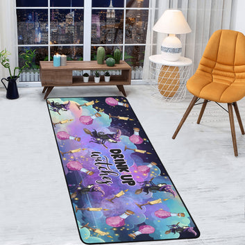 Drink up witches Area Rug-MoonChildWorld