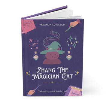 Magical Journal Witch Cat Notebook-MoonChildWorld