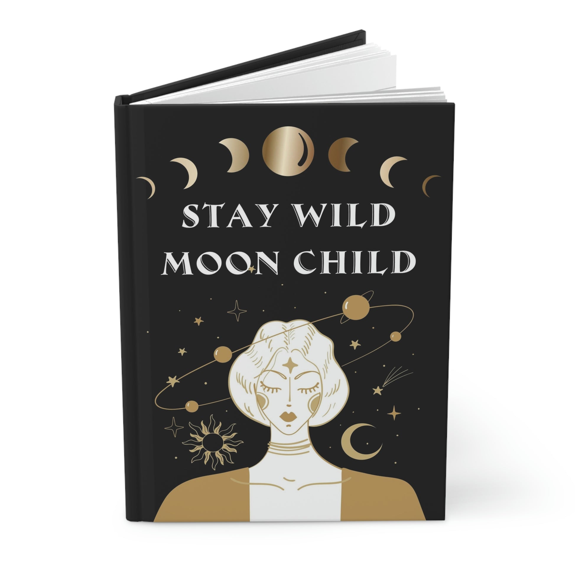 Wicca Journal Stay wild moon child Notebook-MoonChildWorld