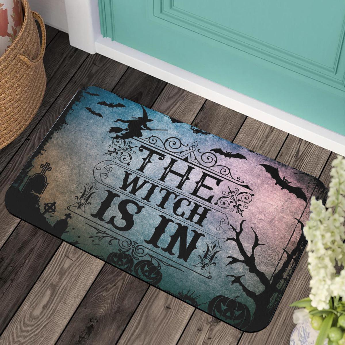 Witch Halloween Doormat-MoonChildWorld