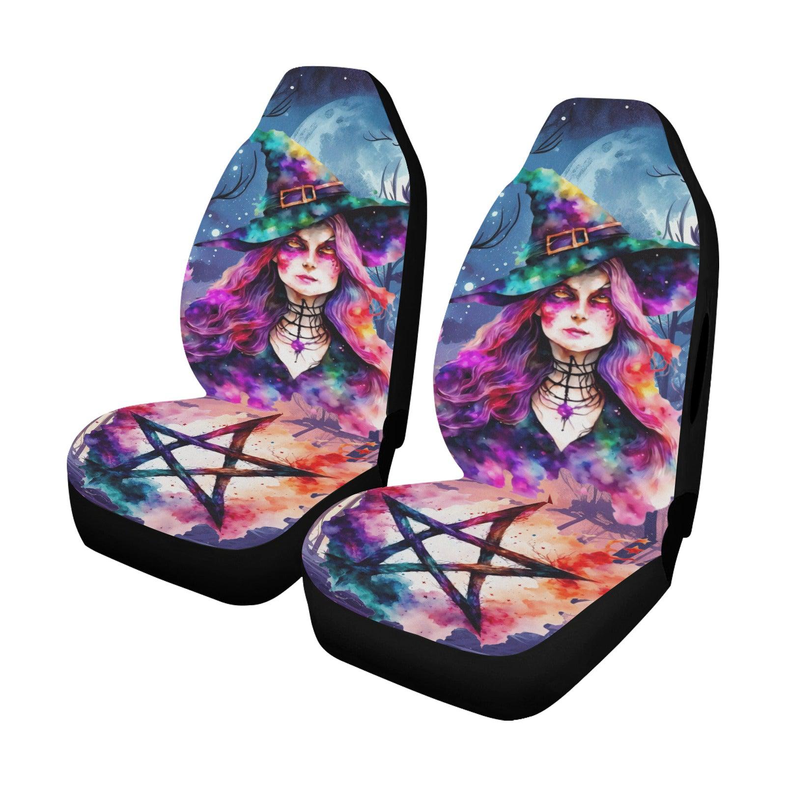 Gothic witch Car Seat Covers-MoonChildWorld