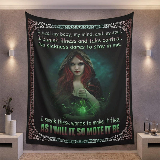 So mote it be wicca tapestry