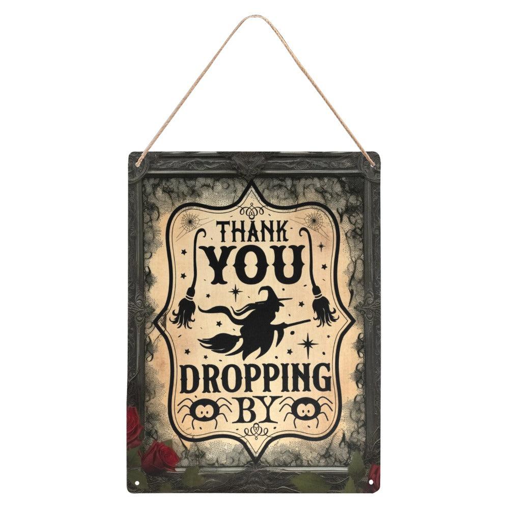 Witch gothic metal sign Halloween sign-MoonChildWorld