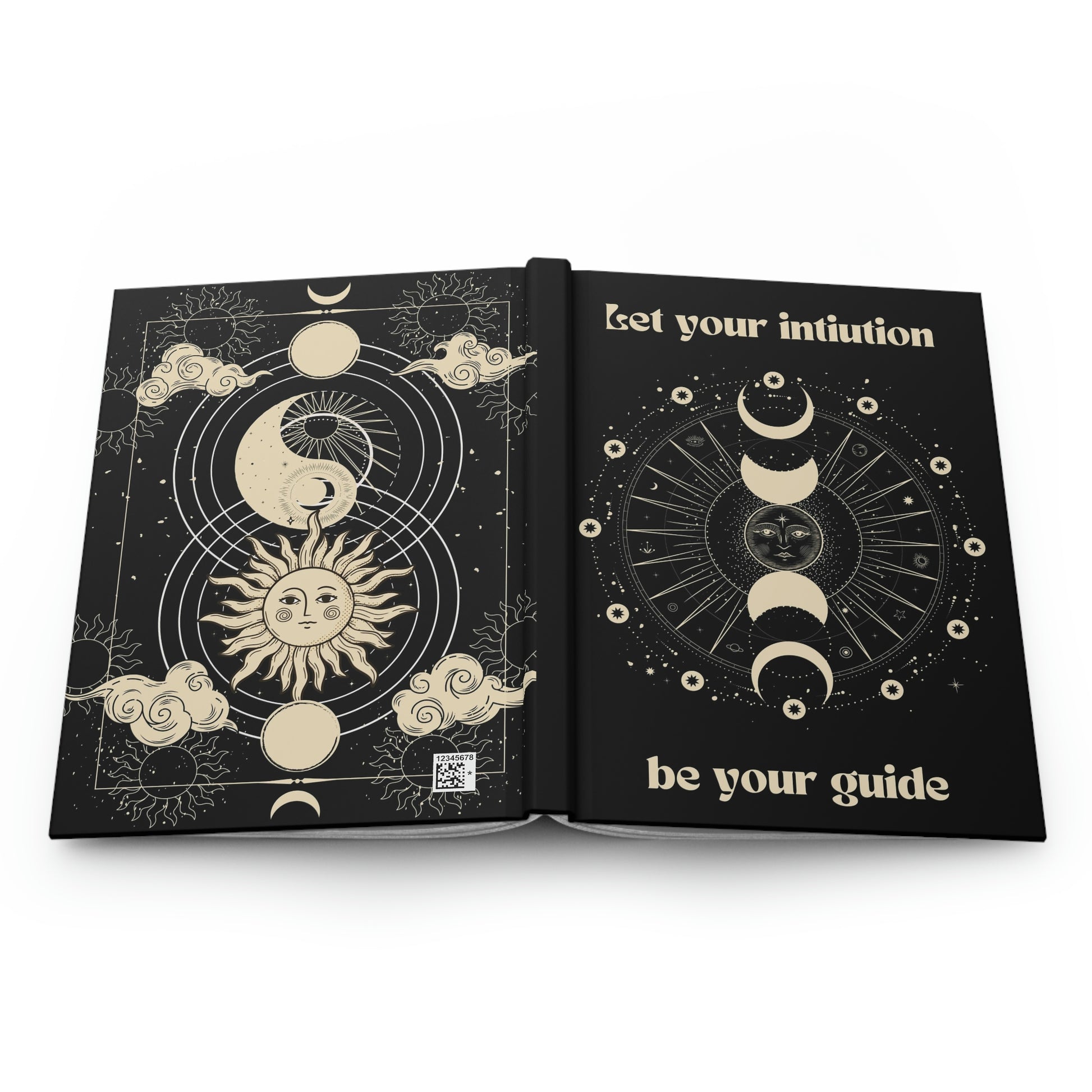 Sun Moon Journal Moon phases Notebook-MoonChildWorld