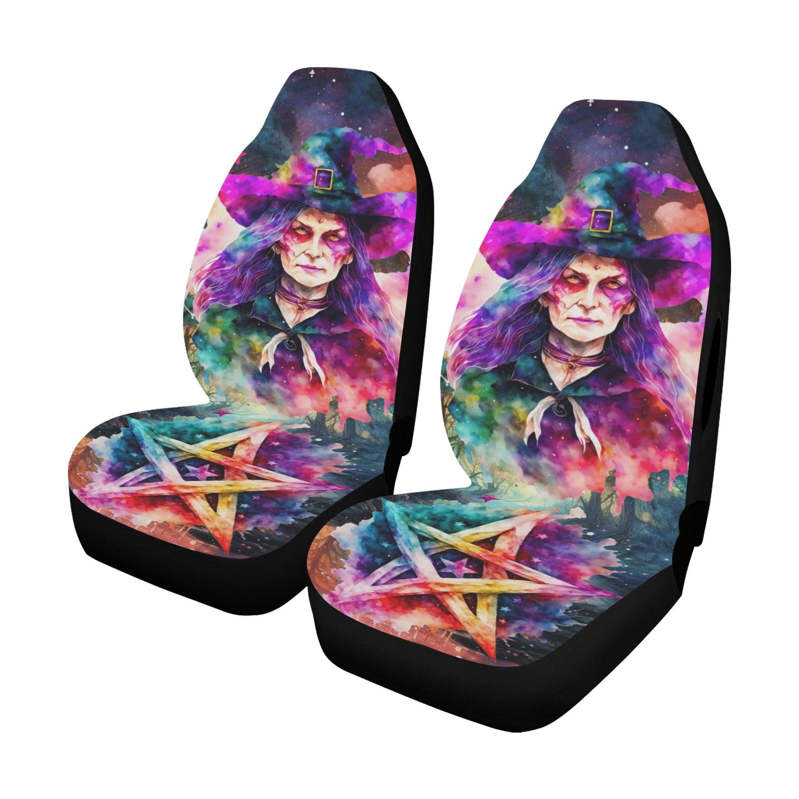 Gothic Witch Car Seat Covers-MoonChildWorld