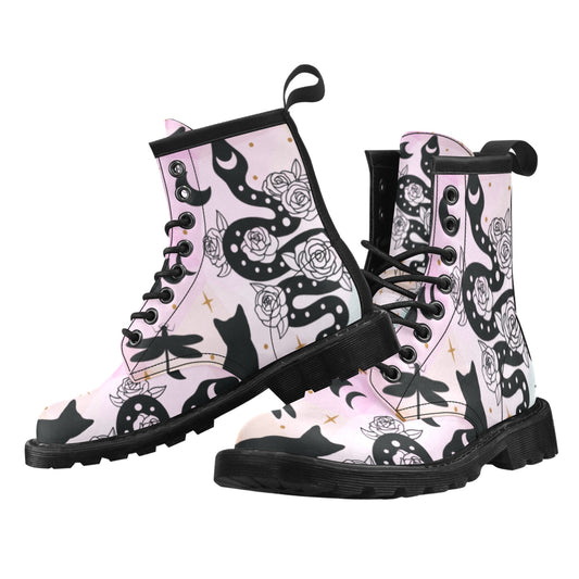 Witchy Things Martin Boots Goth Boots-MoonChildWorld