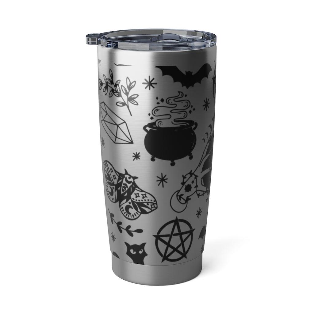 Moon phase witchy hand Witch Tumbler-MoonChildWorld