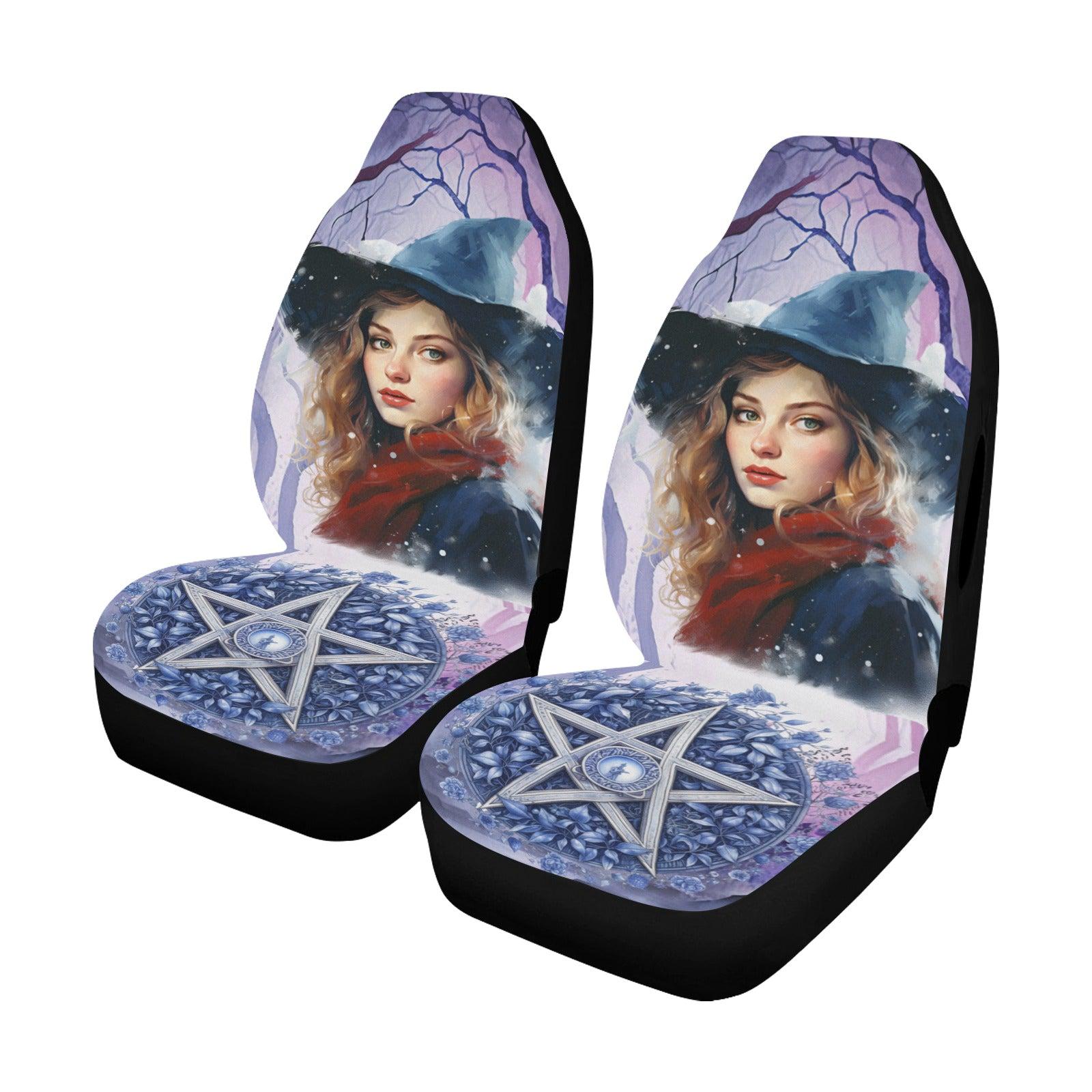 Winter Witch Car Seat Covers-MoonChildWorld