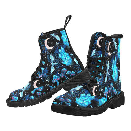 Mystic crystal moon witchy Martin Boots-MoonChildWorld