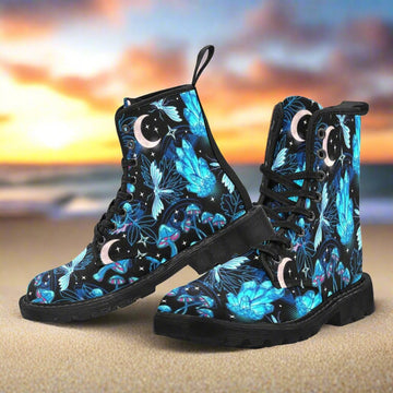 Mystic crystal moon witchy Martin Boots-MoonChildWorld