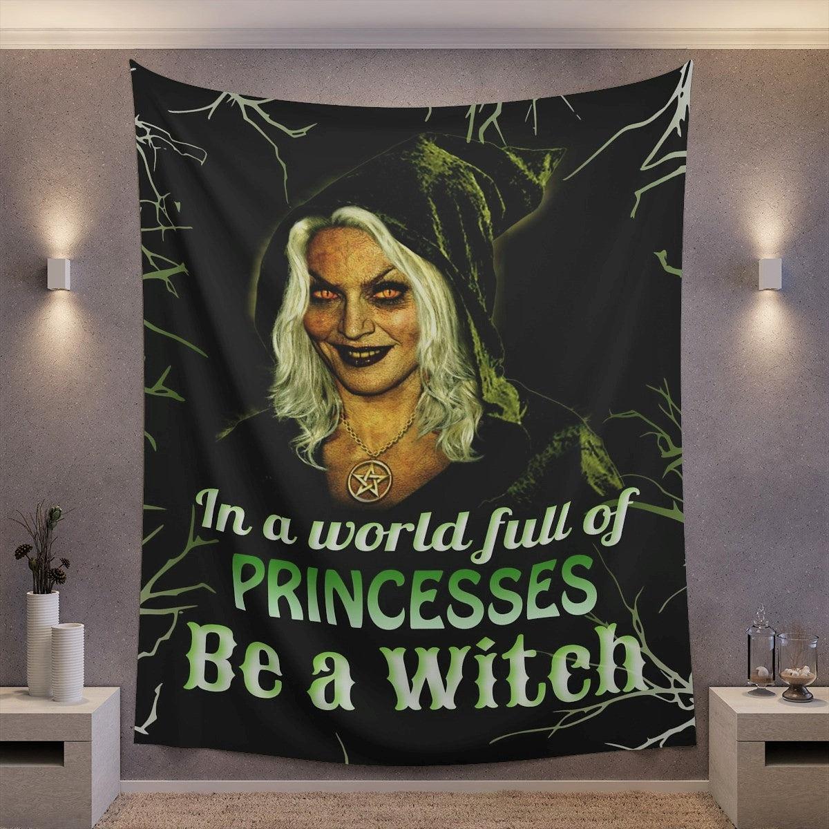 Be a witch tapestry Halloween tapestry-MoonChildWorld