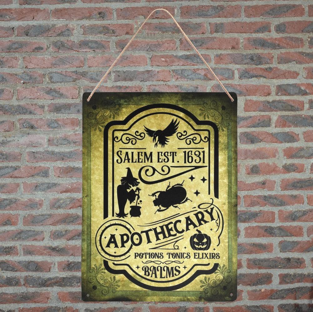 Salem Witch metal sign Halloween sign-MoonChildWorld