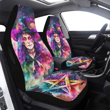 Gothic Witch Car Seat Covers-MoonChildWorld