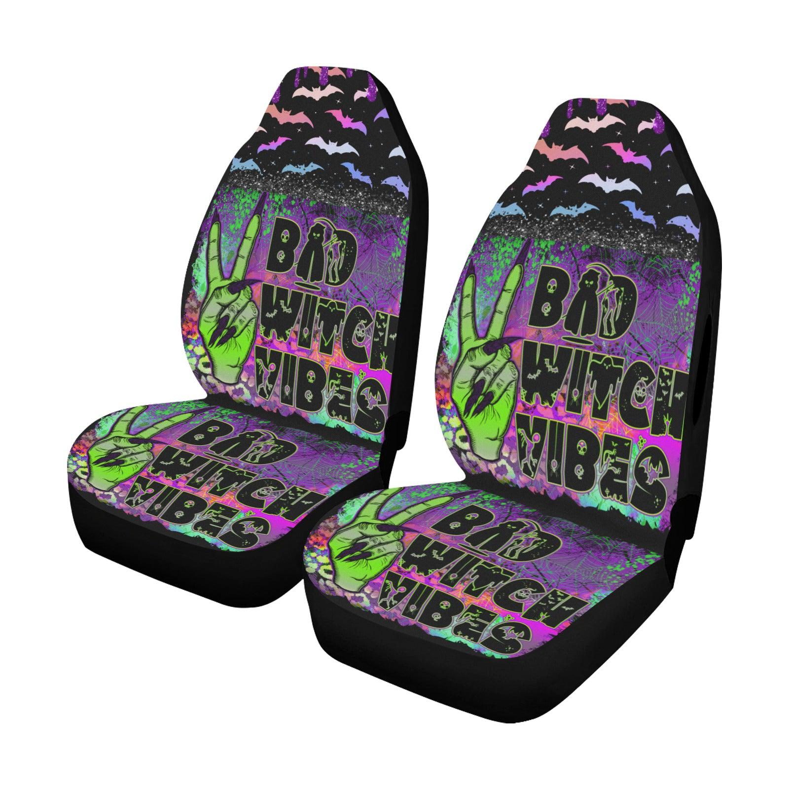 Bad witch vibes Car Seat Covers-MoonChildWorld