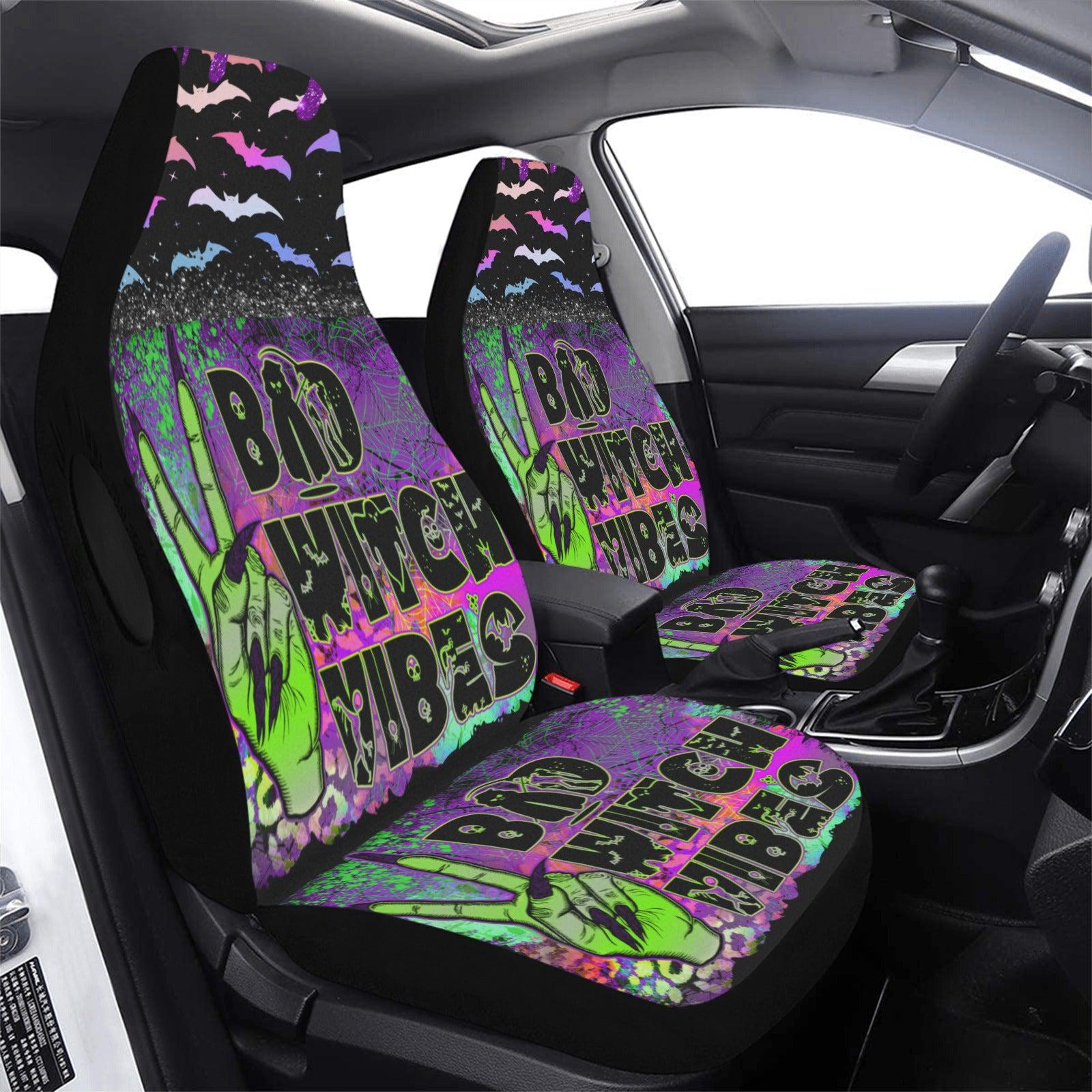 Bad witch vibes Car Seat Covers-MoonChildWorld