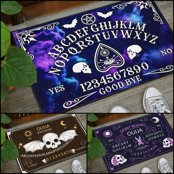 Witch Ouija board Door Mat Gothic Doormat-MoonChildWorld