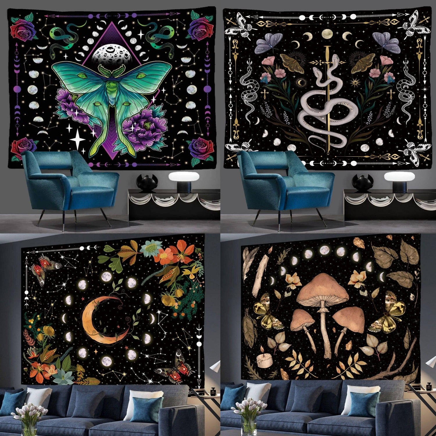 Celestial wall online tapestry