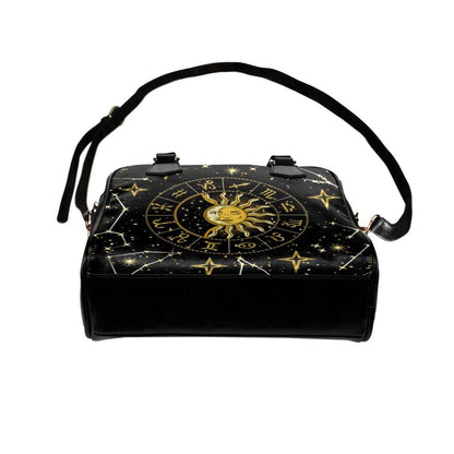 Celestial moon sun wicca Shoulder Handbag-MoonChildWorld