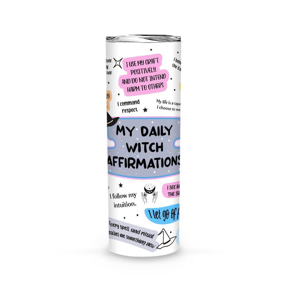 Daily Witch Skinny Tumbler-MoonChildWorld