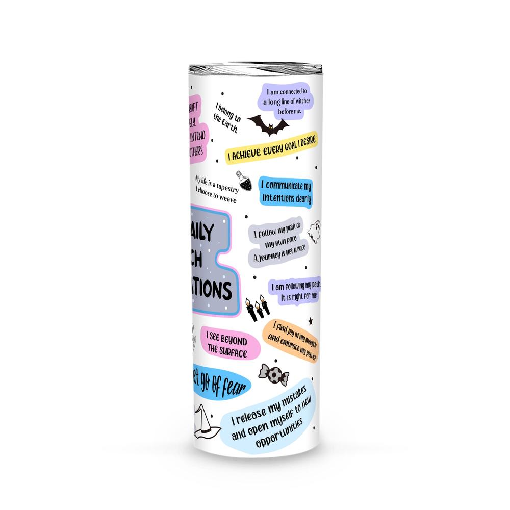 Daily Witch Skinny Tumbler-MoonChildWorld