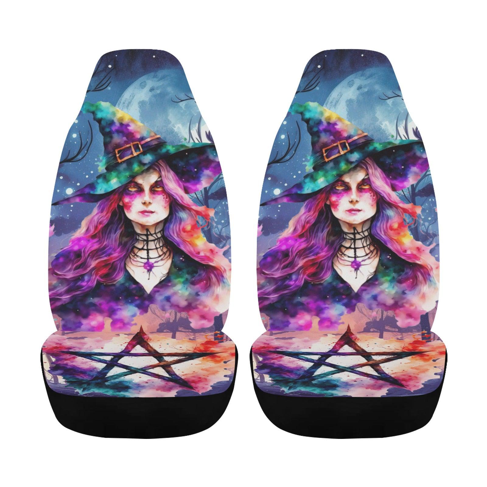 Gothic witch Car Seat Covers-MoonChildWorld