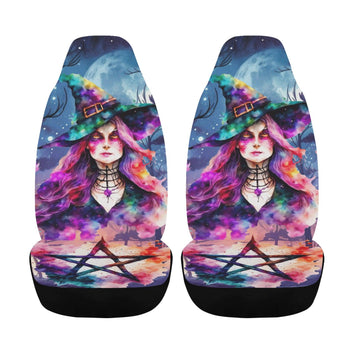 Gothic witch Car Seat Covers-MoonChildWorld