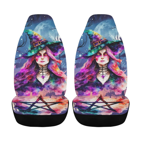 Gothic witch Car Seat Covers-MoonChildWorld