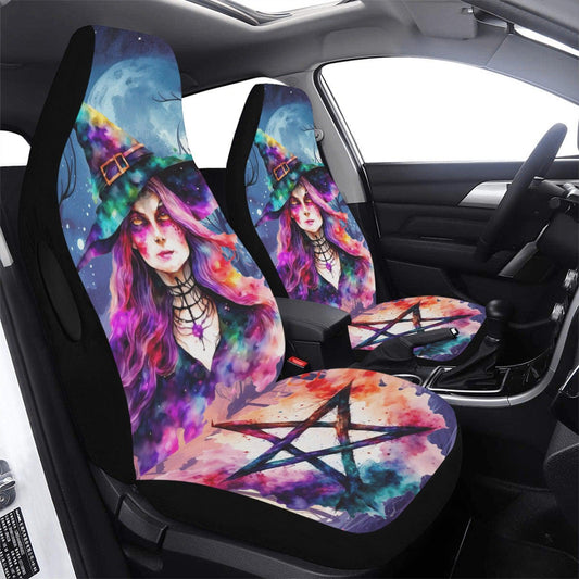 Gothic witch Car Seat Covers-MoonChildWorld