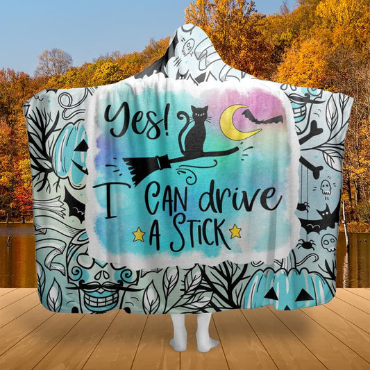 Halloween Hooded blanket Witch Hooded Blanket