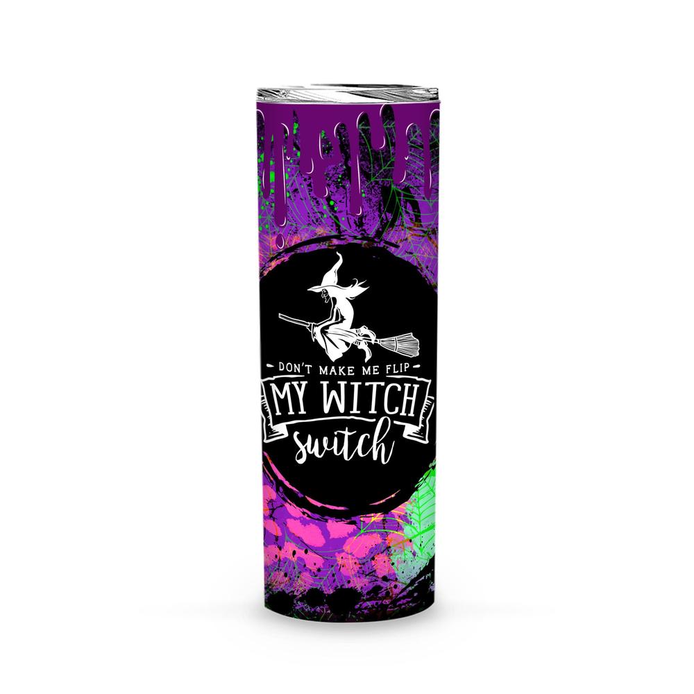 Halloween Witch Skinny Tumbler-MoonChildWorld