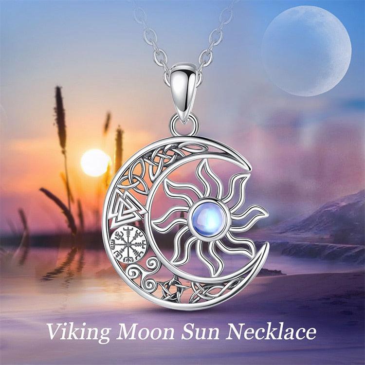 TRISHULA Moon Star Sun Necklace for Women Girls, Sterling India | Ubuy