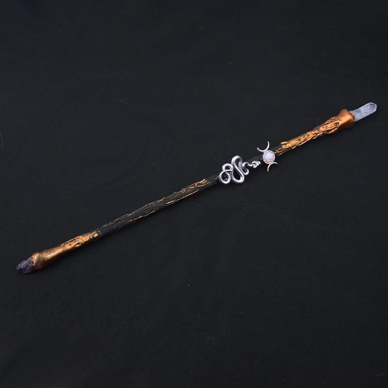 Witch Magic Wand Crystal Altar Wand-MoonChildWorld