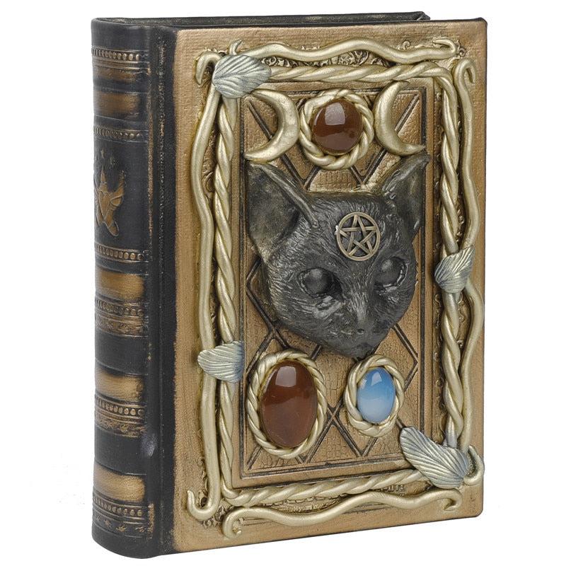 Black cat Magic notebook Wicca book of shadows-MoonChildWorld