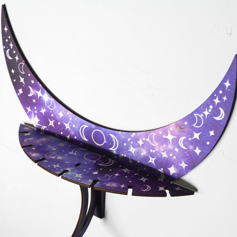 Crescent Moon Shelf Moon phase Crystal Shelf-MoonChildWorld