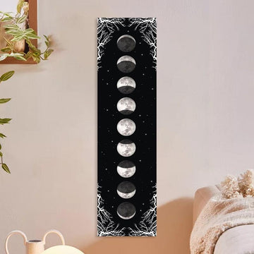 Moon Phase Tapestry Wall Hanging-MoonChildWorld