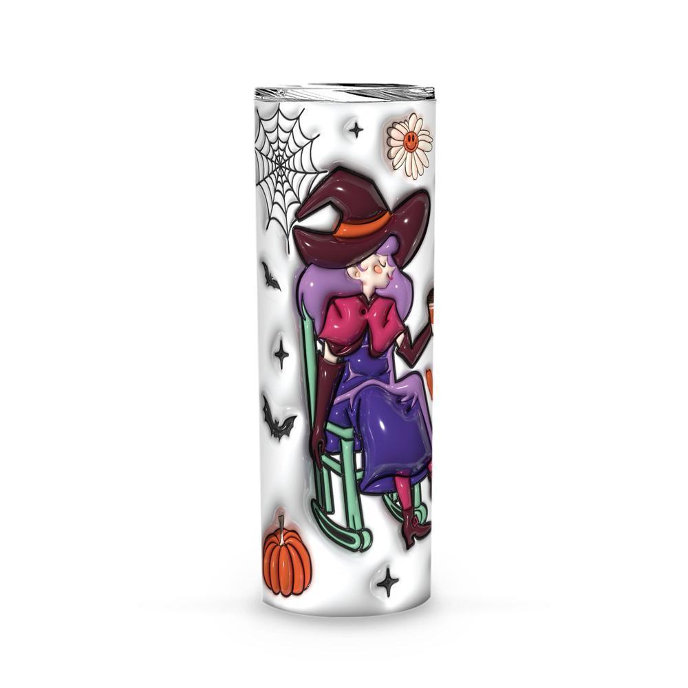 Spooky Halloween Skinny Tumbler Witchy Tumbler-MoonChildWorld