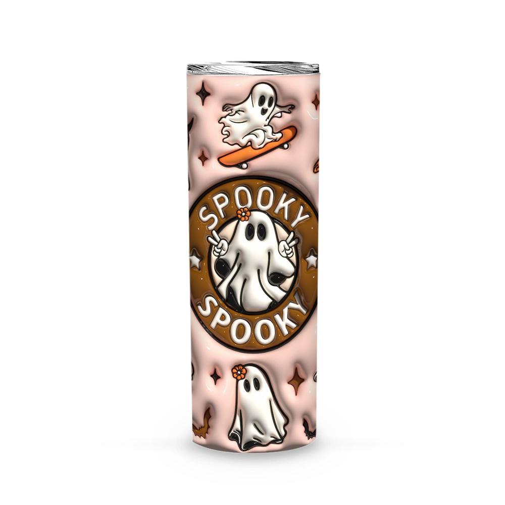 Spooky Halloween Skinny Tumbler Witchy Tumbler-MoonChildWorld