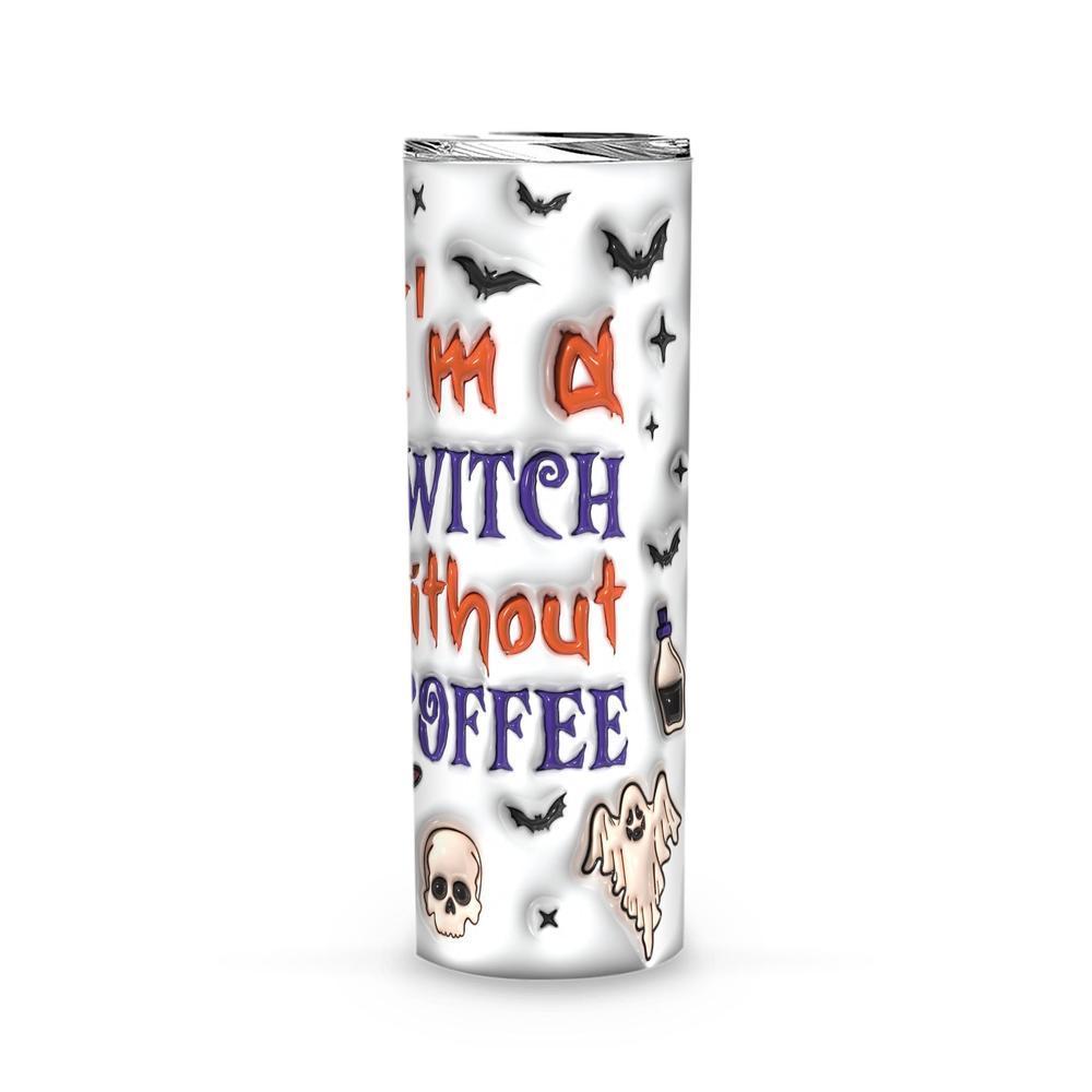 Spooky Halloween Skinny Tumbler Witchy Tumbler-MoonChildWorld