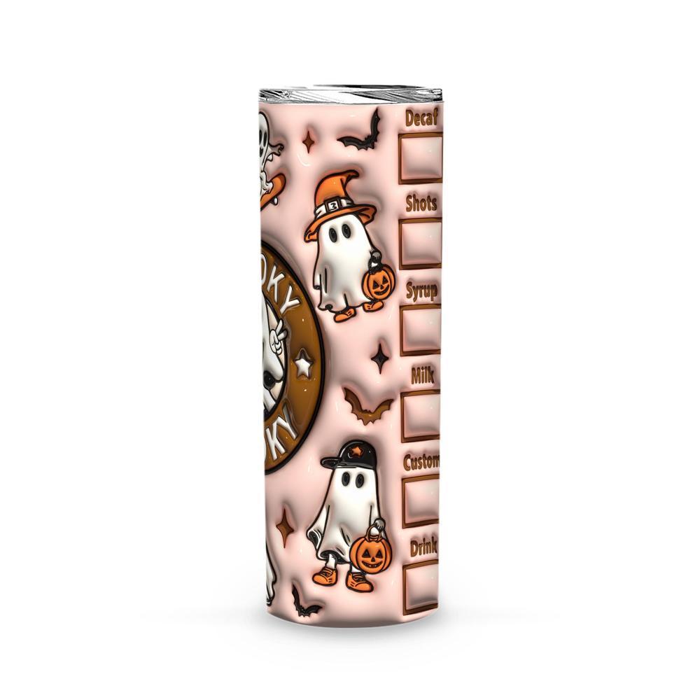 Spooky Halloween Skinny Tumbler Witchy Tumbler-MoonChildWorld