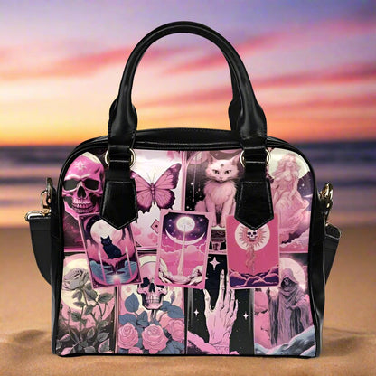 Tarot Witch Shoulder Handbag-MoonChildWorld