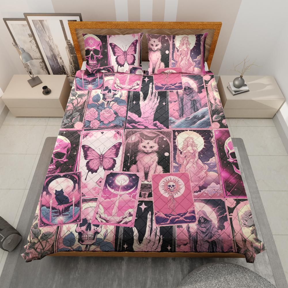 Tarot witch Quilt Bedding Set-MoonChildWorld