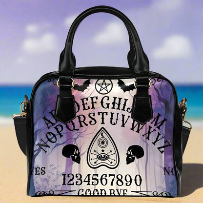 Witch Ouija board Shoulder Handbag-MoonChildWorld