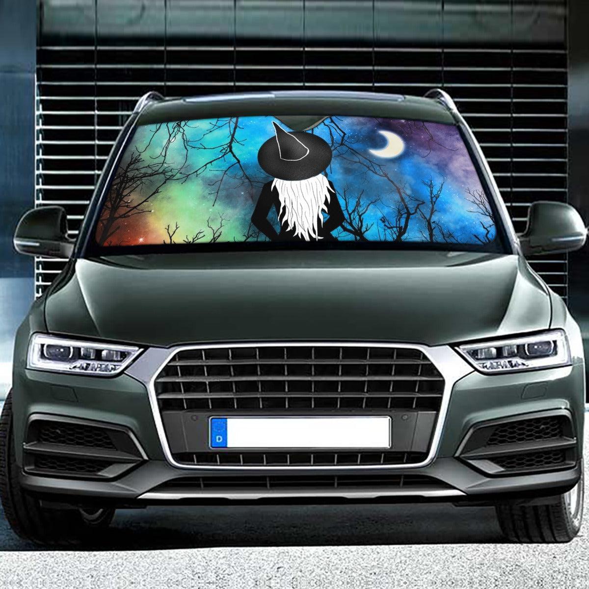 Witch car sun shade-MoonChildWorld