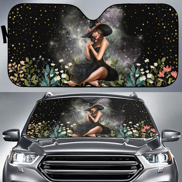 Witch car sun shade-MoonChildWorld