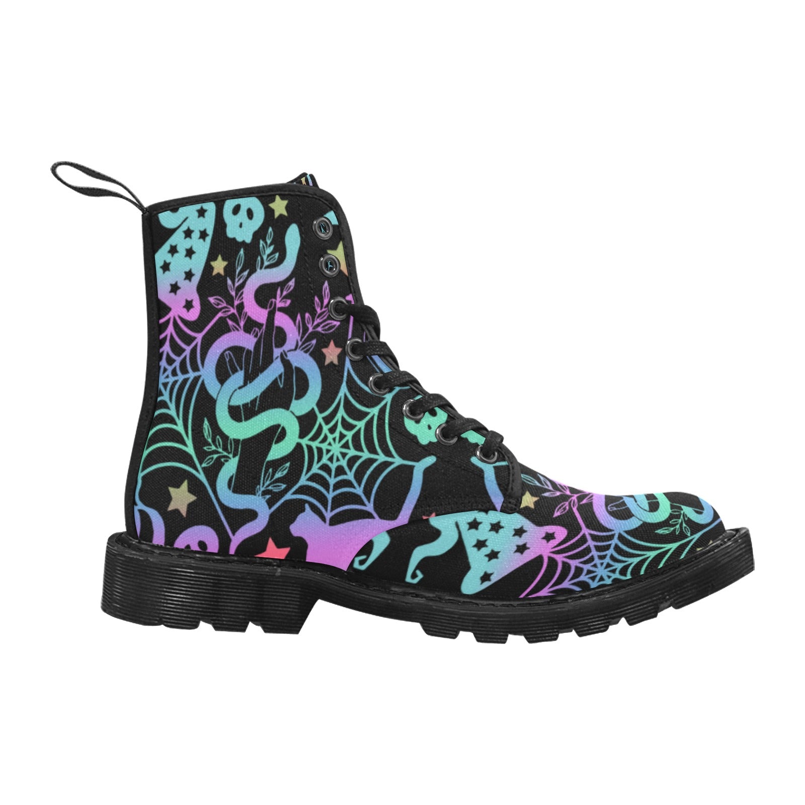 Gothic snake cat witch Martin Boots-MoonChildWorld