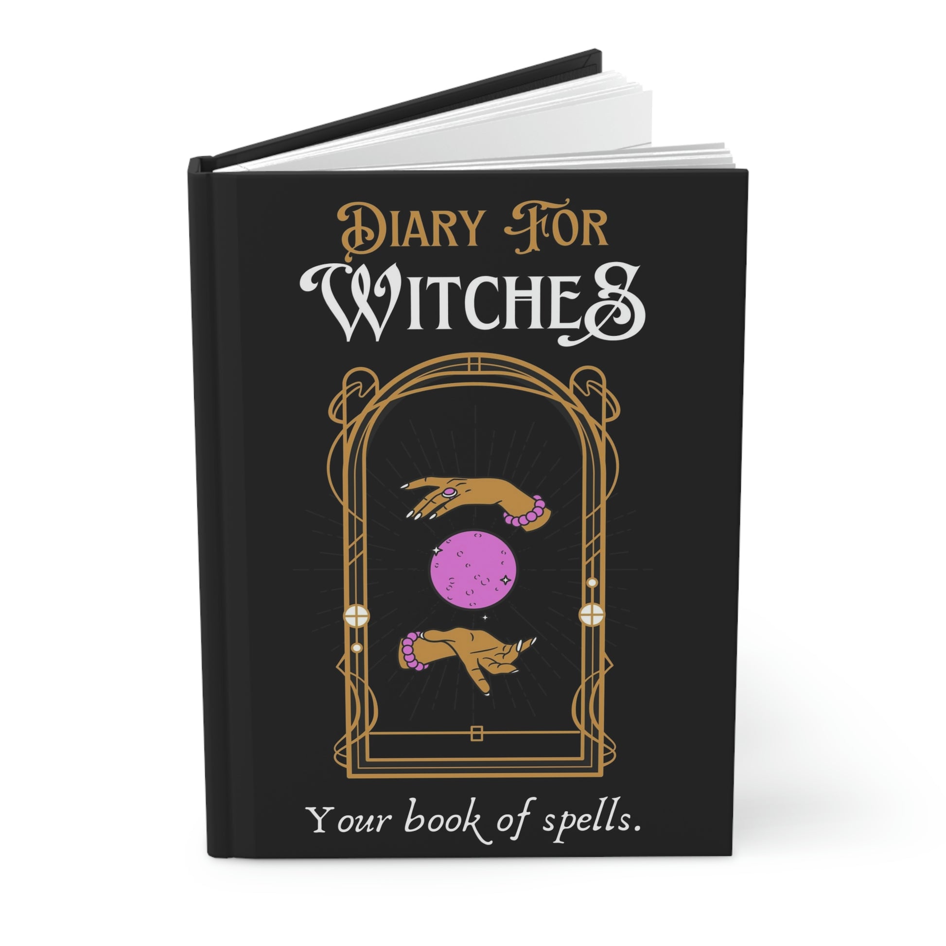 Witch's Diary Book of spells Witch Notebook-MoonChildWorld