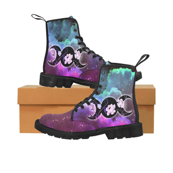 Triple moon wicca Martin Boots