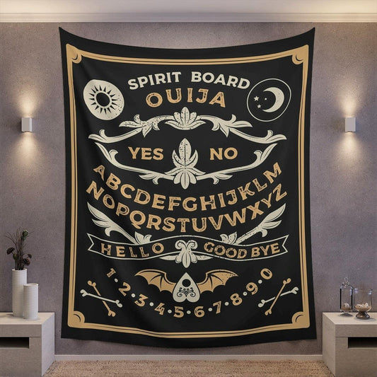Ouija board witch Tapestry-MoonChildWorld