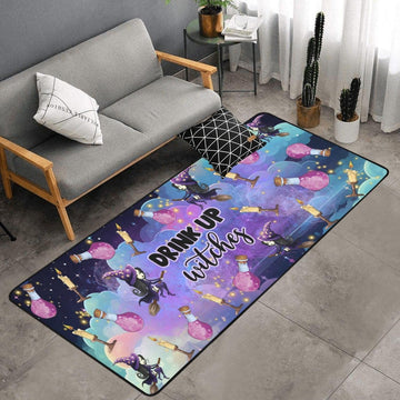 Drink up witches Area Rug-MoonChildWorld